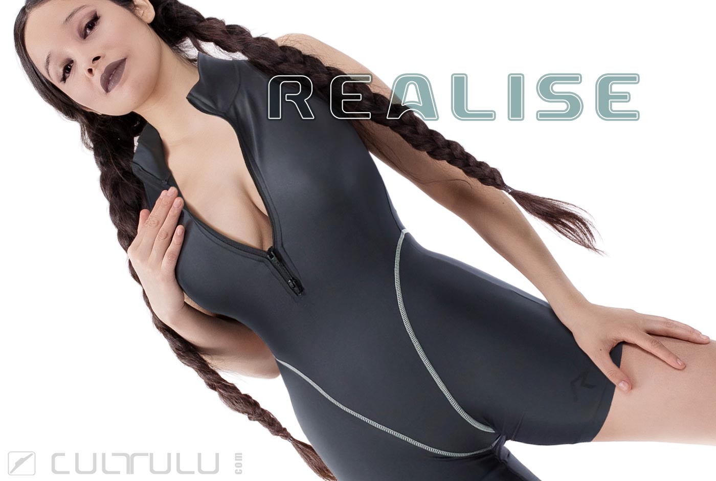 Realise jumpsuit FBSS002 charcoal